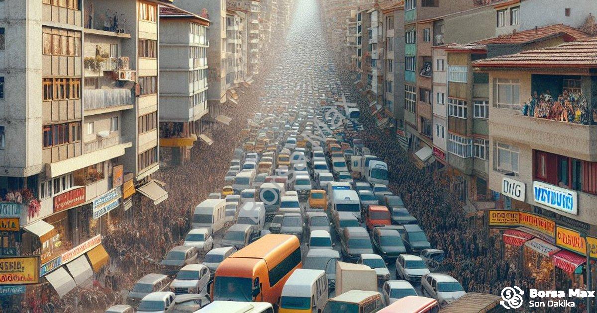 "Kütahya'da Araç Sayısı Rekor Kırdı: Merkez Nüfusunu Geride Bıraktı" başlıklı haber için fotorealist