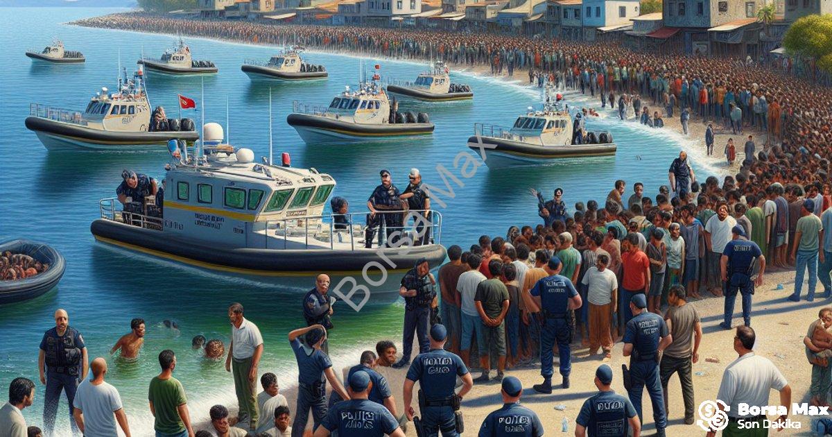 "İzmir Sahillerinde Hareketli Saatler: 120 Düzensiz Göçmen Yakalandı" başlıklı haber için fotorealis