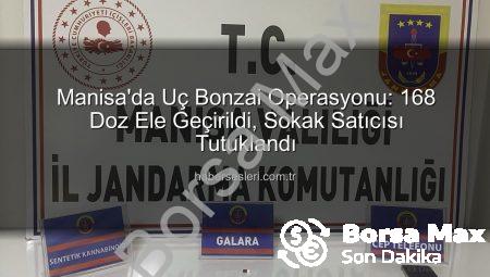 Manisa’da Uç Bonzai Operasyonu: 168 Doz Uyuşturucuya El Konuldu, Şüpheli Tutuklandı