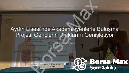 Aydın Lisesi’nde Akademik Vizyon Gençlerle Buluşuyor: Prof. Dr. M. Hadi Yaşa ile Ufuklar Açılıyor