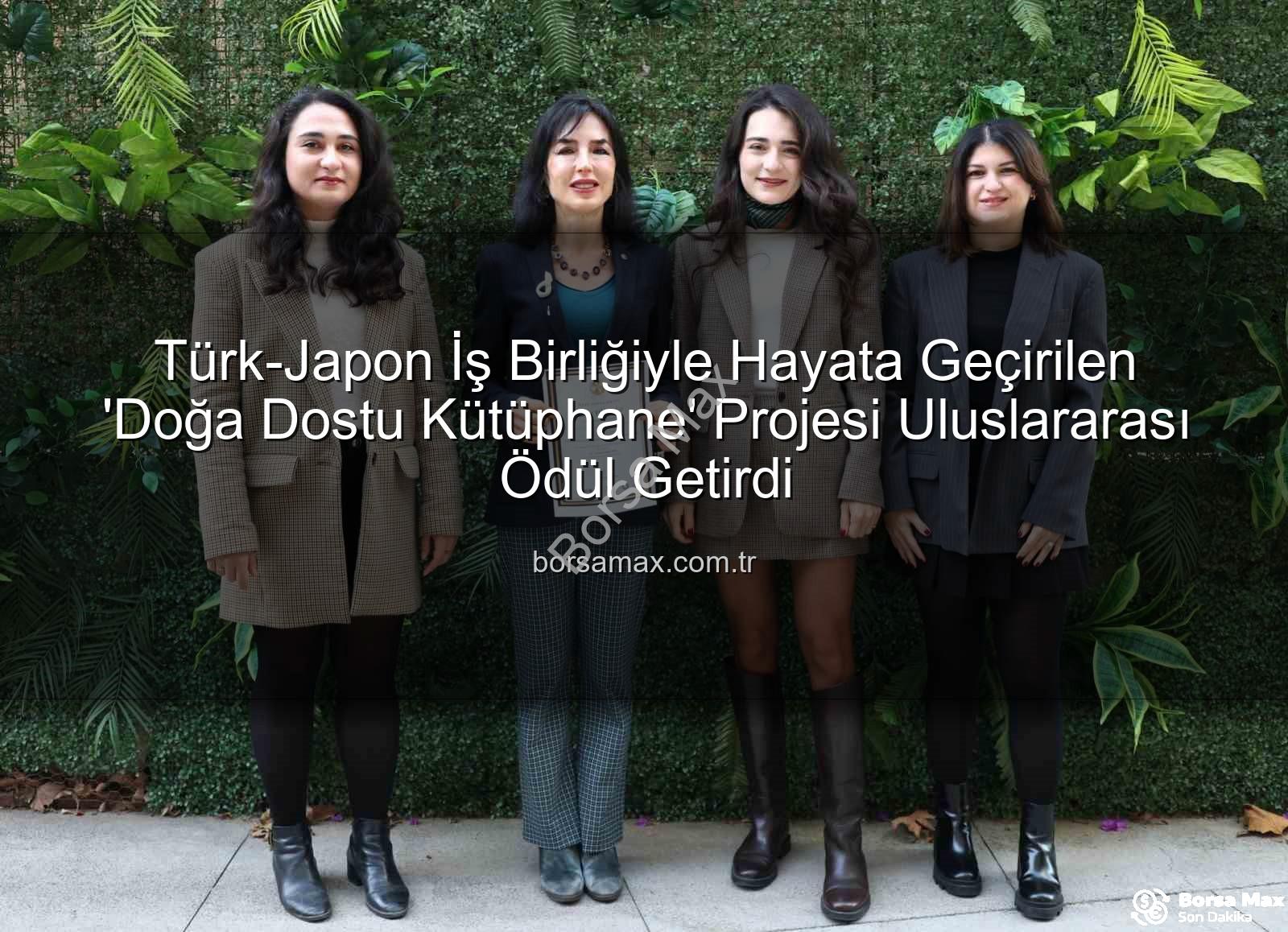 doğa dostu tasarım - Türk-Japon İş Birliğiyle Hayata Geçirilen 'Doğa Dostu Kütüphane' Projesi Uluslararası Ödül Getirdi
