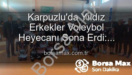 Karpuzlu’da Yıldız Erkekler Voleybol Heyecanı Sona Erdi: Şampiyon Okullar Belli Oldu!