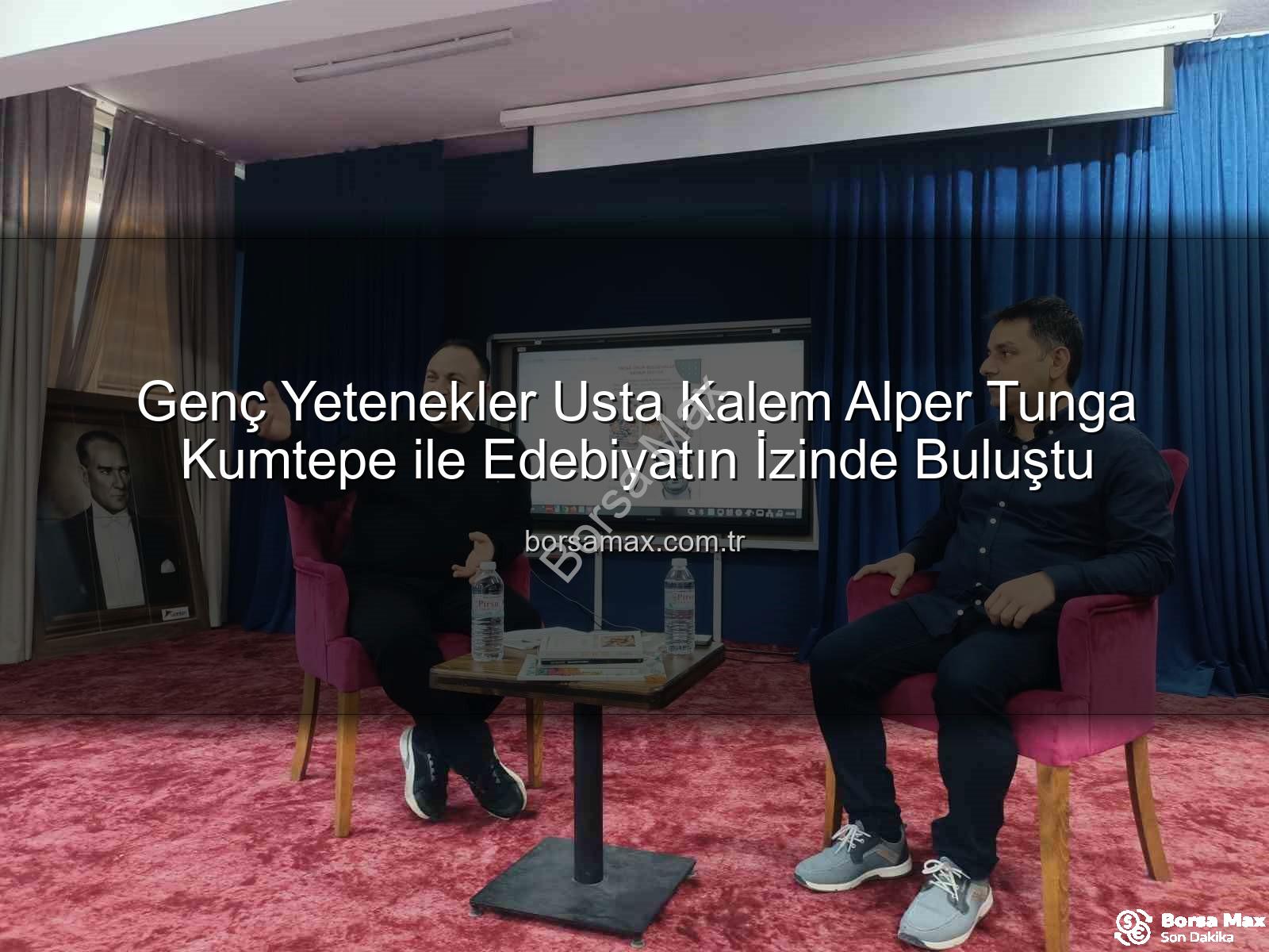 Alper Tunga Kumtepe - Genç Yetenekler Usta Kalem Alper Tunga Kumtepe ile Edebiyatın İzinde Buluştu
