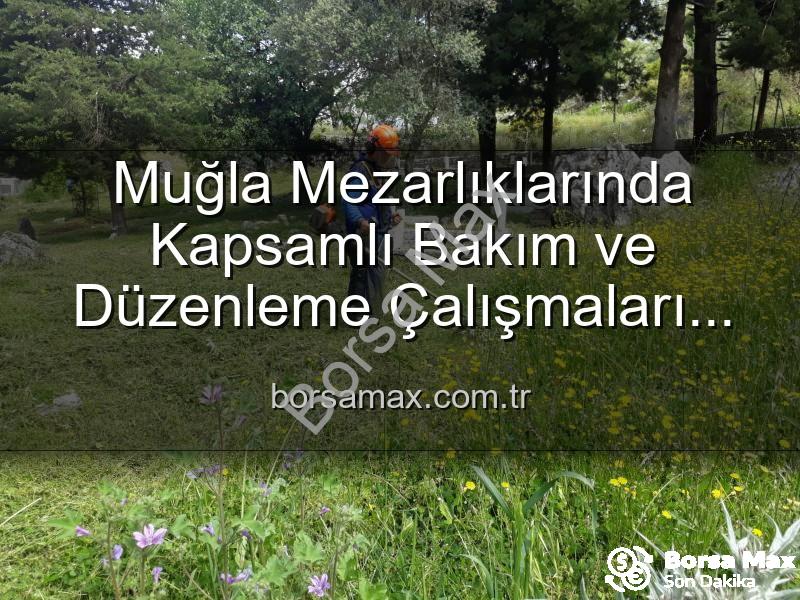 Muğla mezarlık bakımı - Muğla Mezarlıklarında Kapsamlı Bakım ve Düzenleme Çalışmaları Devam Ediyor: Huzurlu Ziyaretler İçin Yeni Adımlar