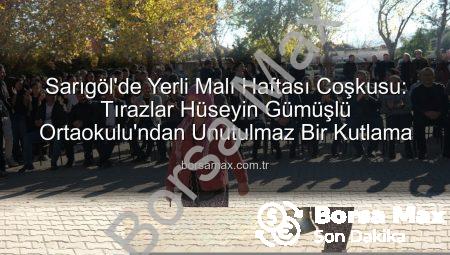 Sarıgöl’de Yerli Malı Haftası Coşkusu: Tırazlar Hüseyin Gümüşlü Ortaokulu’ndan Unutulmaz Bir Kutlama