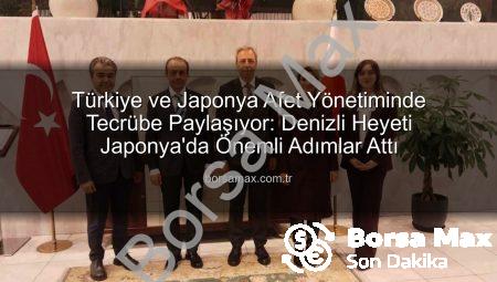 Türkiye ve Japonya Afet Yönetiminde Tecrübe Paylaşıyor: Denizli Heyeti Japonya’da Önemli Adımlar Attı