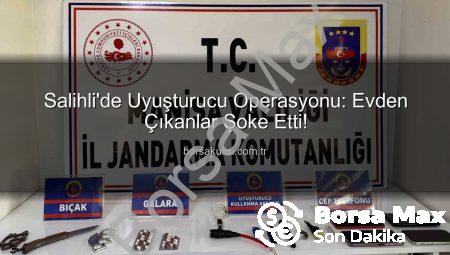 Salihli’de Nefes Kesen Uyuşturucu Operasyonu: Çok Sayıda Hap ve Suç Aleti Ele Geçirildi!